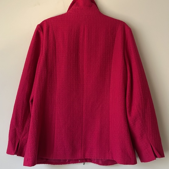 Coldwater creek light lined zip up jacket - Picture 8 of 10